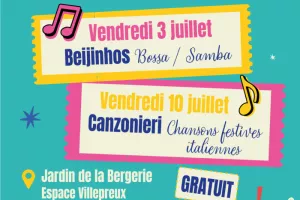 Soirée Apéro Musique / Concert BEIJINHOS / Samba, Bossa Nova