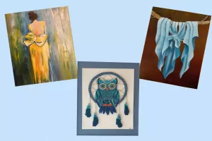 Exposition huiles, acryliques, pastels et quiling