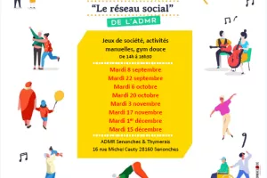 Activités et Animations Seniors - LISA le réseau social ADMR