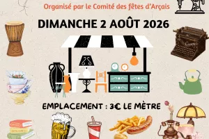 Vide grenier à Arçais