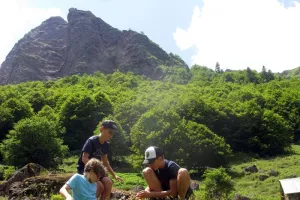 Randonnée géologique - Col de la coumette et glissement de la Cristallère