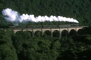 Train touristique à vapeur : Circuit de la Haute vallée de la Vienne - 14 juillet