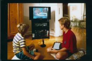 Jeux vidéo en famille
