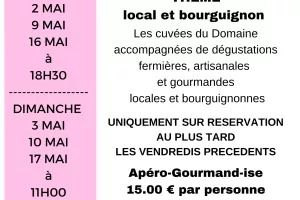 Apéro-gourmandise au Domaine