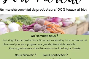 Repas-concert après le Marché bio de Saint-Laurent-Lolmie