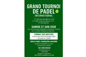 Grand tournoi de padel