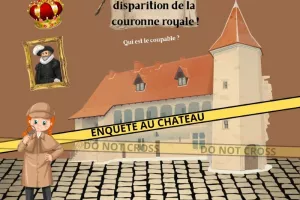 Panique au château, disparition de la couronne royale !