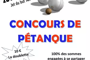 Concours de pétanque