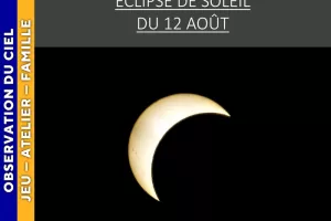 VERCORS - Eclipse du Soleil du 12 août