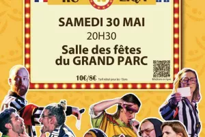 Match d’improvisation théâtrale : 20 ans de Restons Calmes !
