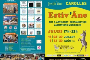 Estiv'ÂNE : marché nocturne, concert, restauration