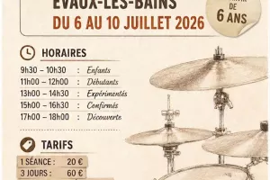 Stage de batterie