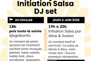 Soli'apéro - soirée initiation salsa et DJ set