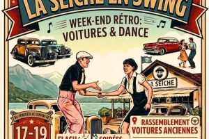 LA SEICHE EN SWING, FESTIVAL RÉTRO : RASSO VOITURES ANCIENNES, DANSE (SWING, ROCK, WEST COAST ... ), CONCERTS, ANIMATIONS, CONCOURS