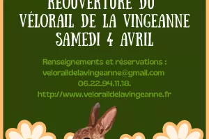 Réouverture du Vélorail 2026