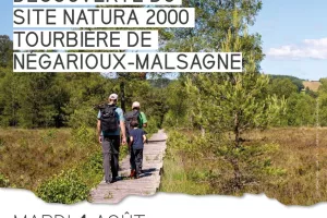 Découverte du site Natura 2000 Tourbière de Négarioux-Malsagne