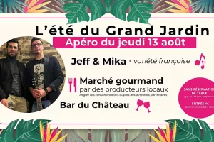 Apéro du jeudi 13 août - Jeff & Mika