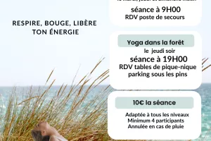 Yoga sur la plage