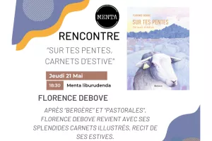 Rencontre "Sur tes pentes, carnets d'estive" avec l'autrice