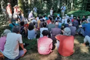 Concert promenade à Bibracte