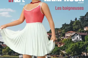 Expoistion en plein air : Les Baigneuses