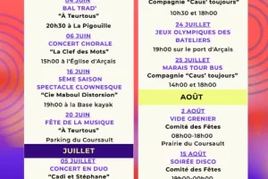 Animation saison estivale à Arçais