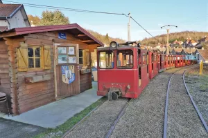 Le train de la mine