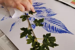 OPEN ÉCOMUSÉE | Atelier d'impressions végétales avec Véronique Buyer Créations