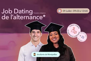 JOB DATING : Trouve ton alternance en commerce / communication / événementiel pour la rentrée !