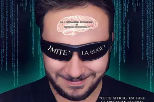 Spectacle "IMITE ! I.A quoi ?" de Mathieu Solans
