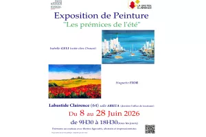 Exposition de peinture, « les prémices de l'été »