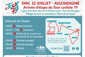 Tour79 : arrivée d'étape