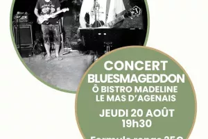 Concert Ô Bistro Madeline - Bluesmageddon