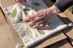 Atelier enfant (6-10 ans) : Tataki zomé (empreintes végétales)