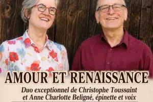 Concert duo de Christophe Toussaint et Anne-Charlotte Beligné - épinettes et voix