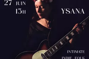 Concert de Ysana, folk et électronique