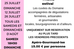 Apéro-Gourmand-ise estival