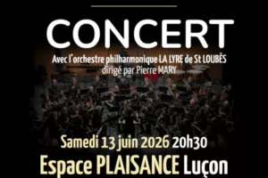 # Concert Philharmonie de LUÇON avec la Lyre de SAINT-LOUBÈS