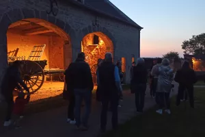 Pierres en lumières, veillée contée - Ferme-musée du Cotentin