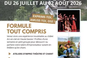 Impro, Chant & Montagne : une semaine pour libérer sa créativité