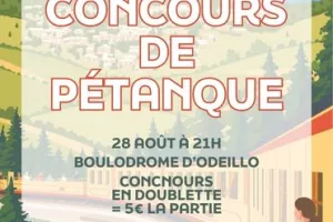 CONCOURS DE PÉTANQUE - 28 AOÛT
