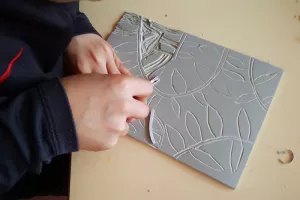 Animation jeune public : visite-atelier "dans l'atelier du graveur"