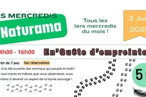 Animation "En'Quête d'Empreintes" - Mercredi Naturama du 3 juin 2026
