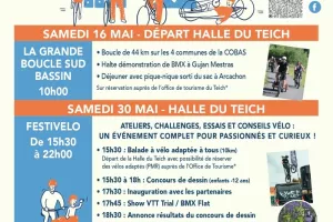 Mai à vélo Sud Bassin