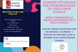 Journée d’étude « Mieux comprendre le travail des équipes de la veille sociale"