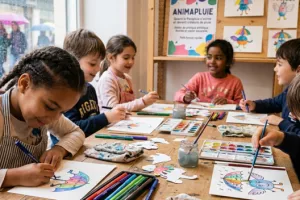 Atelier AnimaPluie + visite de l'exposition [avec le Musée des Beaux-Arts]
