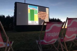 Cinéma en plein air à Chavannes