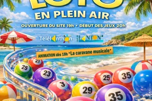 Loto du téléthon en plein air