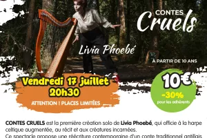 Spectacle "Contes Cruels" par Livia Phoebé