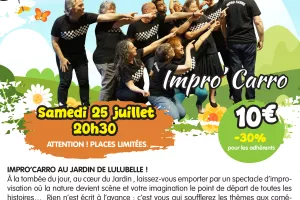 Théâtre d'impro avec la Carro